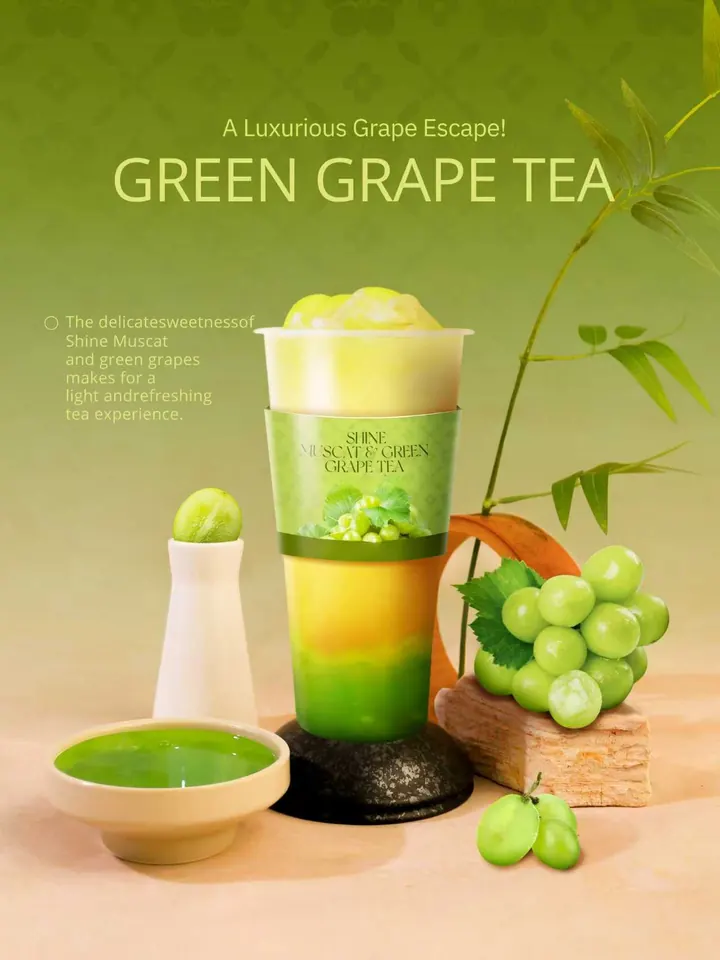 Green Grape tea at Futigi
