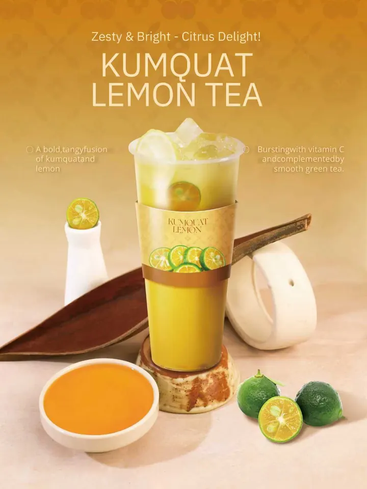 Kumquat Lemon Tea tea at Futigi