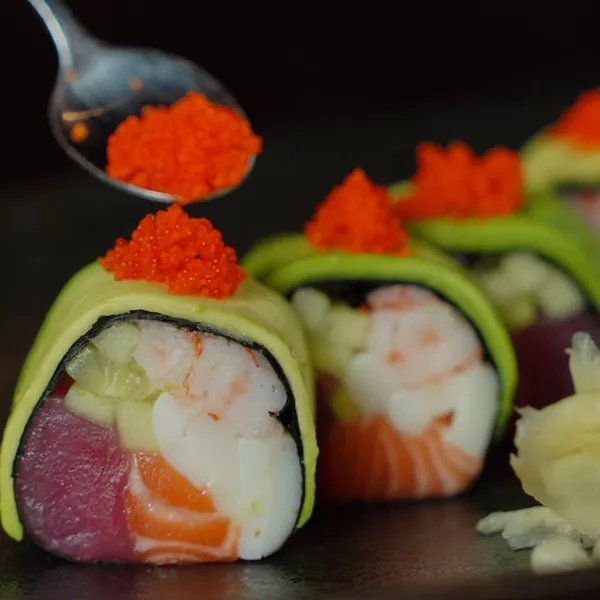 Tobiko (Red, Black & Green) — Futigi, Fresh Meadows